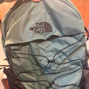 The North Face Borealis Backpack Green Teal Like New Rare Colorway Daypack